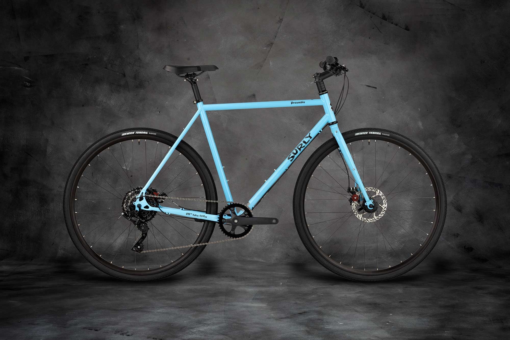 Surly Preamble Flat Bar Bike 700c Skyrim Blue Medium Sessions Ride Co