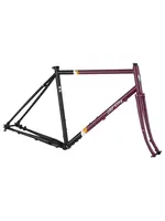 All-City All-City Gorilla Monsoon Frameset - Steel, Charred Berry, 52cm