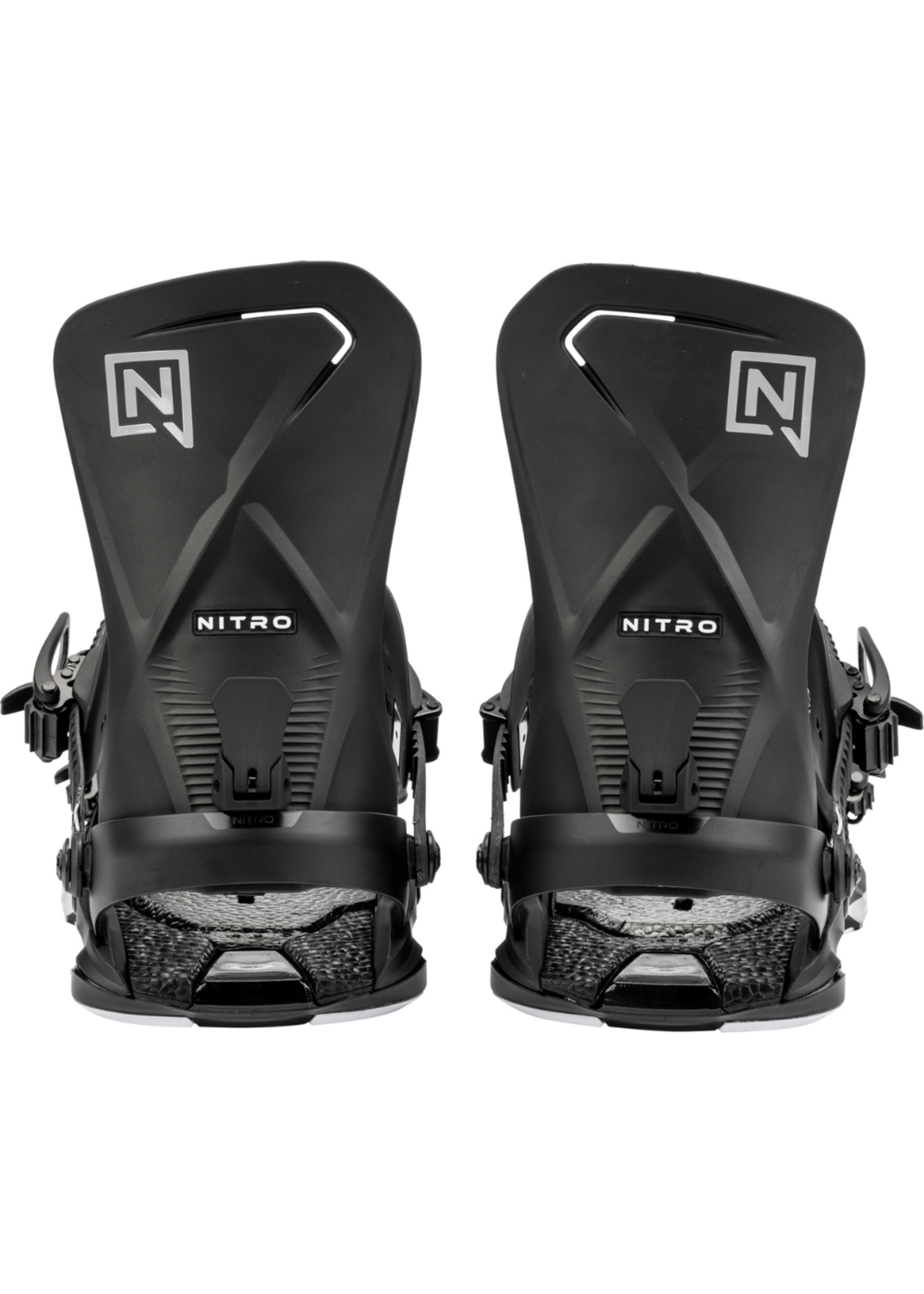Nitro Snowboard Nitro- Phantom Binding, Ultra Black, Medium