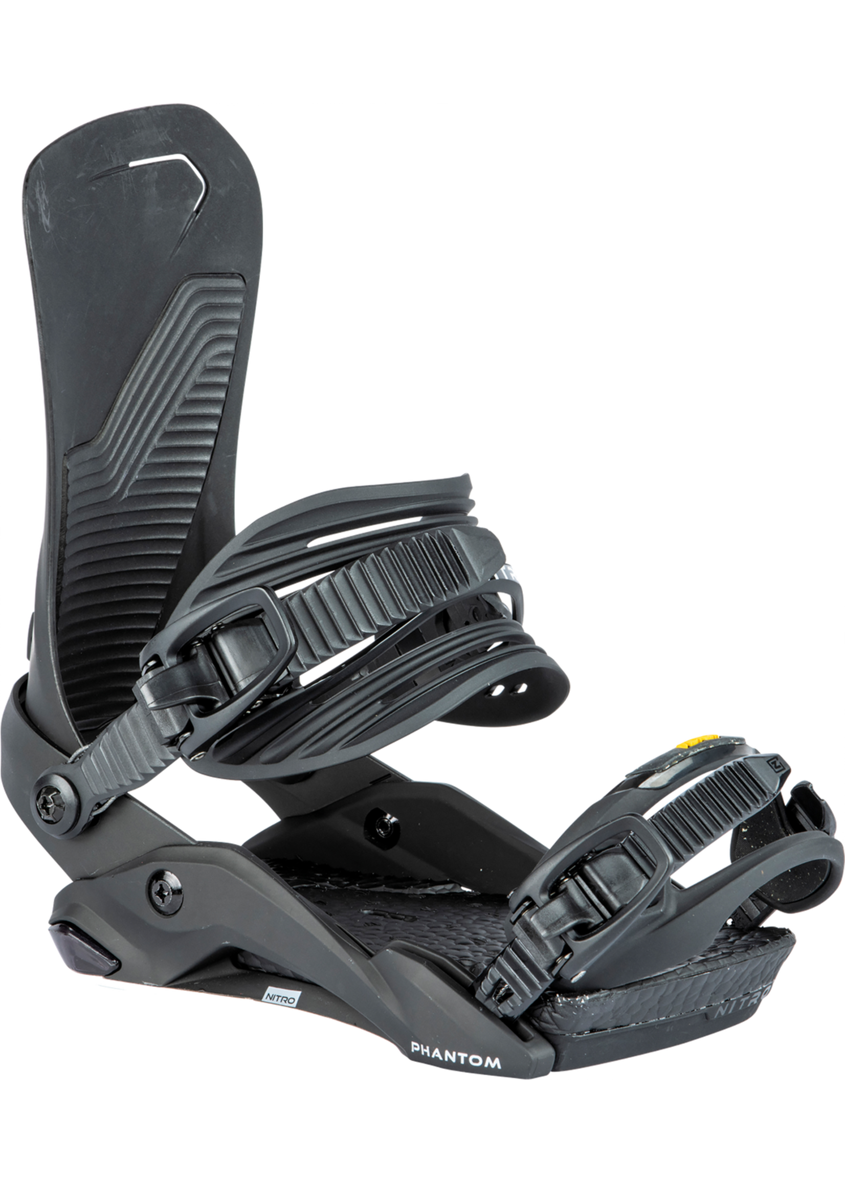Nitro Snowboard Nitro- Phantom Binding, Ultra Black, Medium
