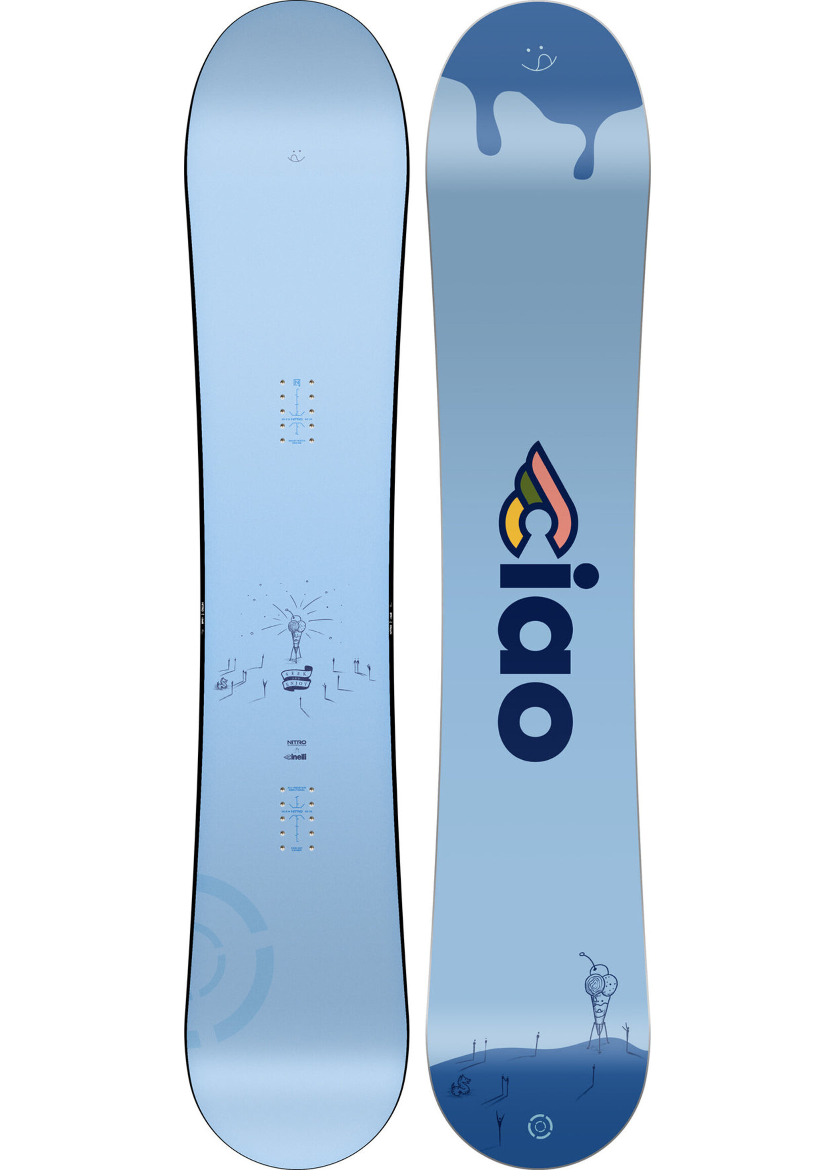 Nitro Snowboard Nitro PHASE x CINELLI