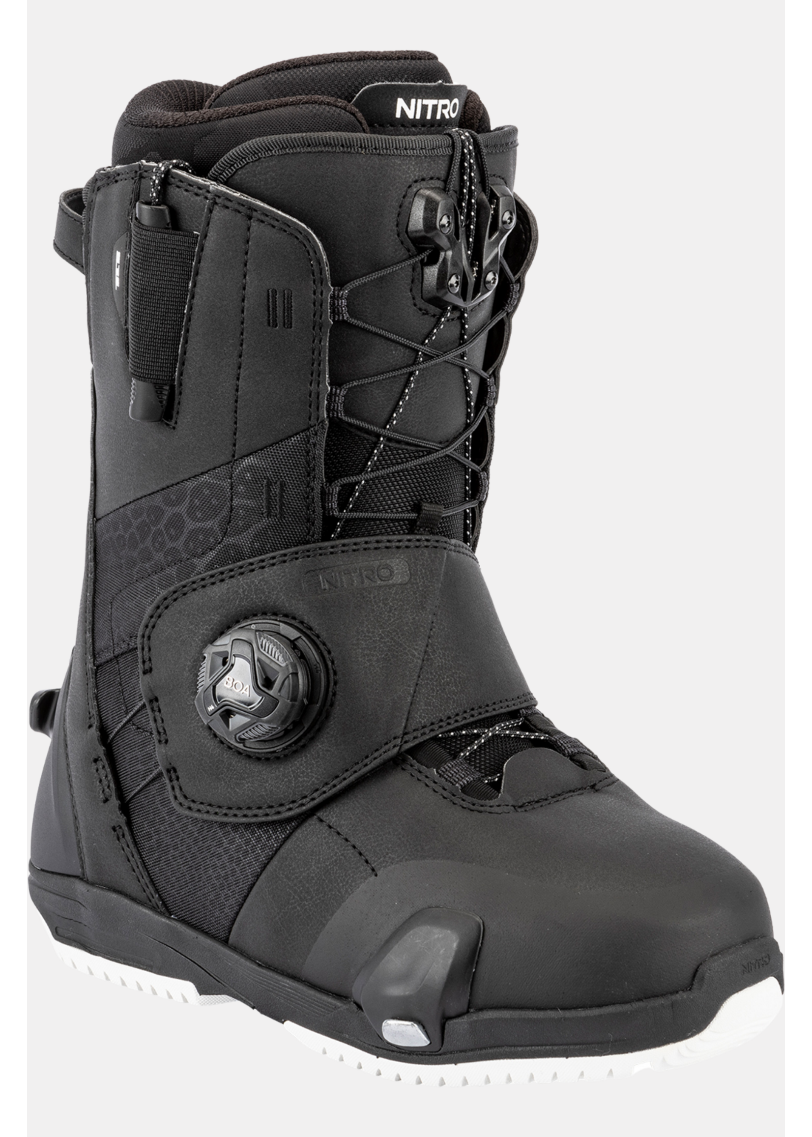 Nitro Snowboard Nitro- Monarch Step On TLS, Black