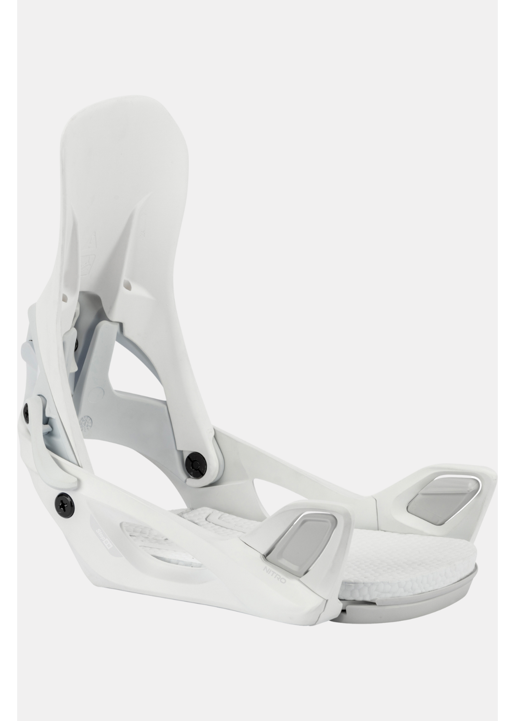 Nitro Snowboard Nitro STEP-ON Womens, White, Small