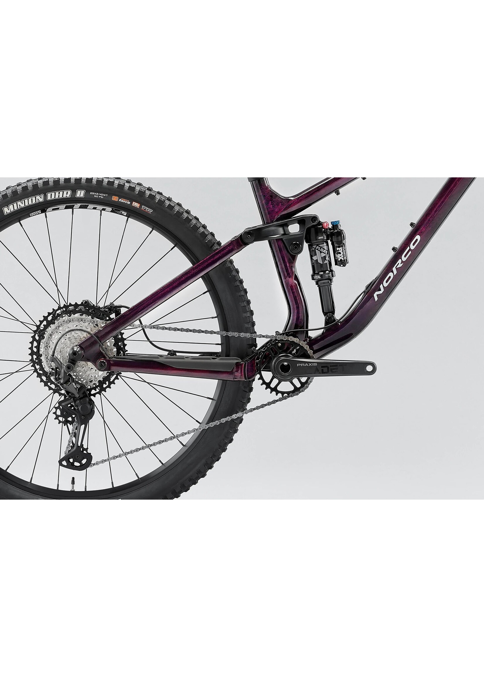 norco Norco- Fluid FS A1, 29, Purple,