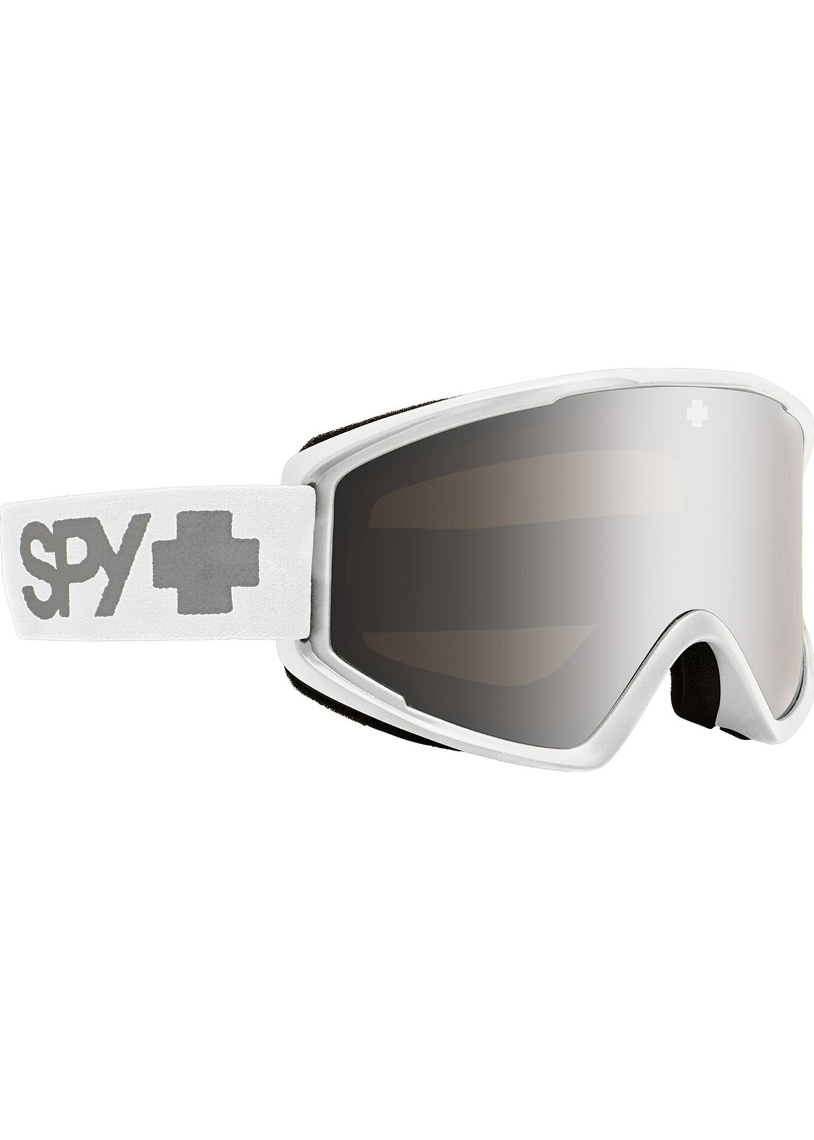 spy Spy- Crusher Elite ECO- Matte White- Bronze Silver Mirror