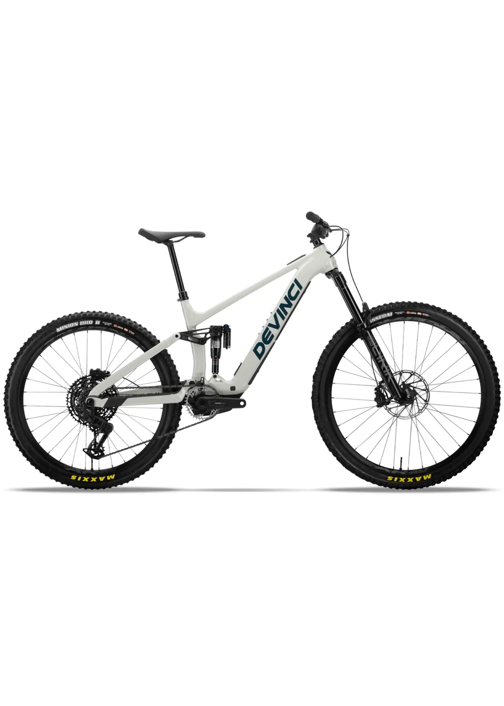 Devinci Devinci- E-TroyLite MX S1000 AXS, Paper Teal, Lrg