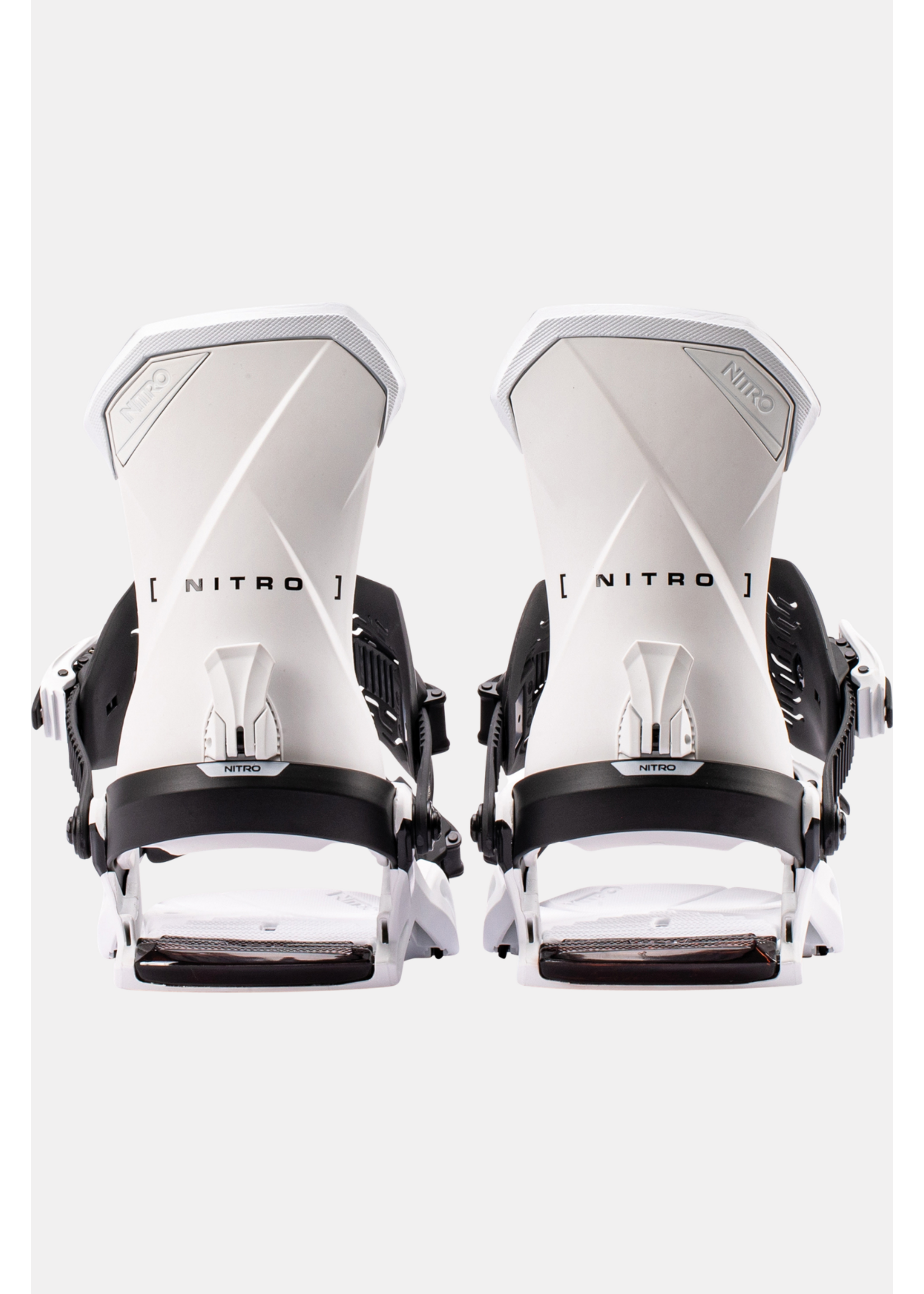 Nitro Snowboard Nitro- Team Bindings, White,