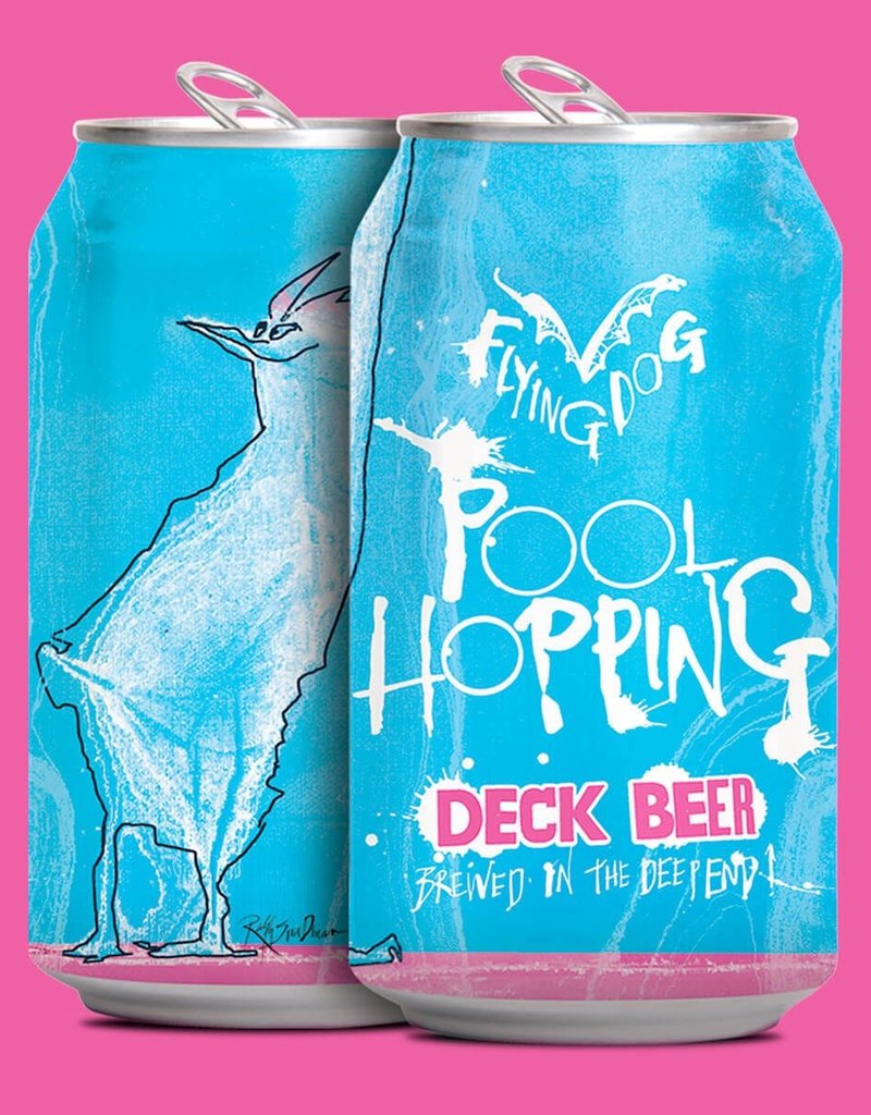 Flying Dog Brewery Flying Dog Pool Hopping Hazy Summer Ale 6pk 12 oz cans