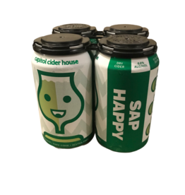 Capitol Cider House 'Sap Happy' cider 4pk 12 oz cans