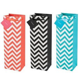 Chevron 1-bottle bag