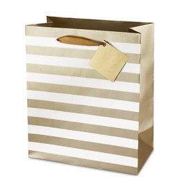 Ritzy Stripes Double btle Wine Bag