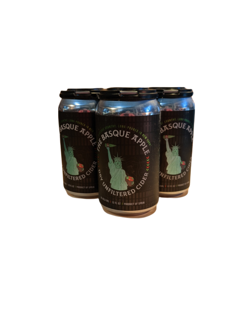 The Basque Apple dry cider 4pk 12oz. cans