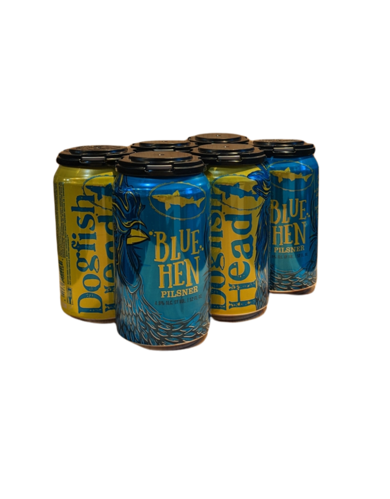 Dogfish Head Blue Hen Pilsner 6pk 12 oz cans