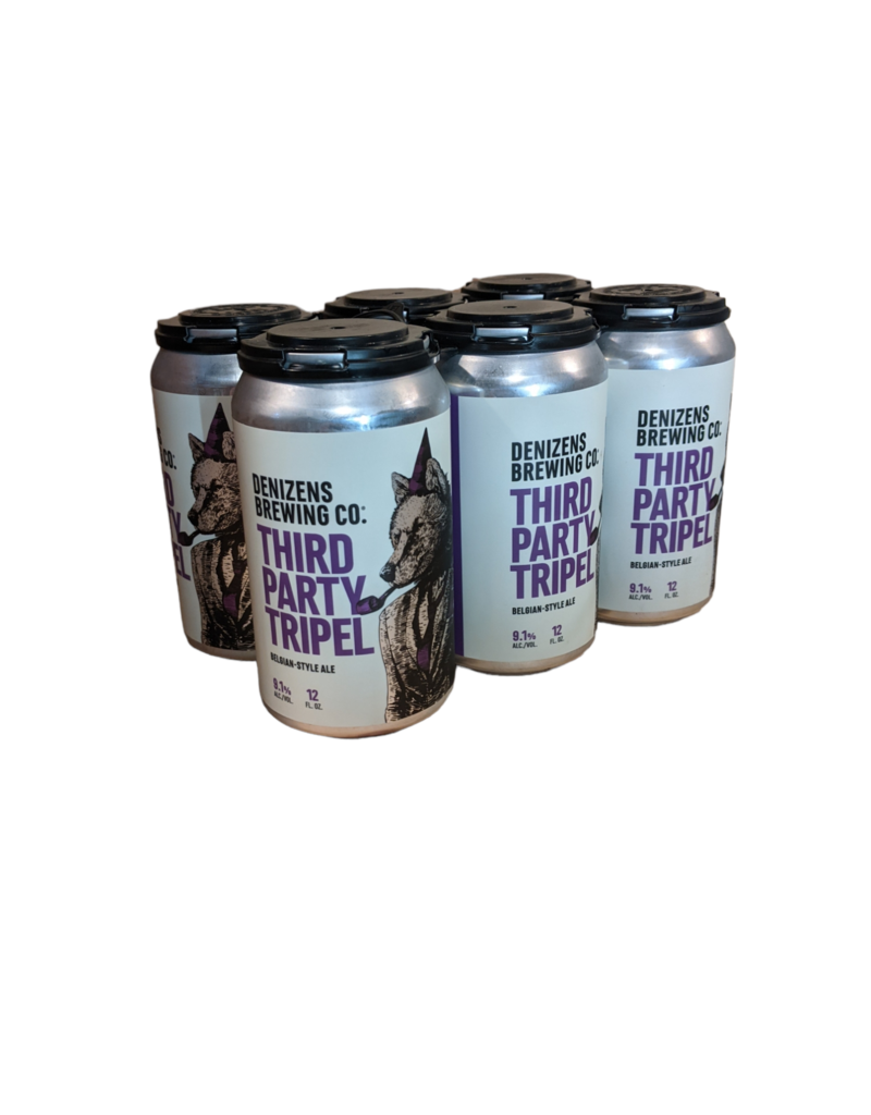 Denizens Third Party Tripel 6pk 12 oz cans