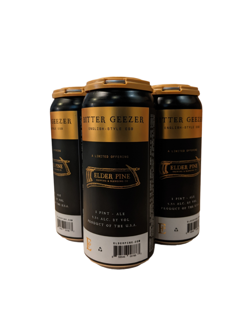 Elder Pine 'Bitter Geezer' ESB 4pk 16 oz cans