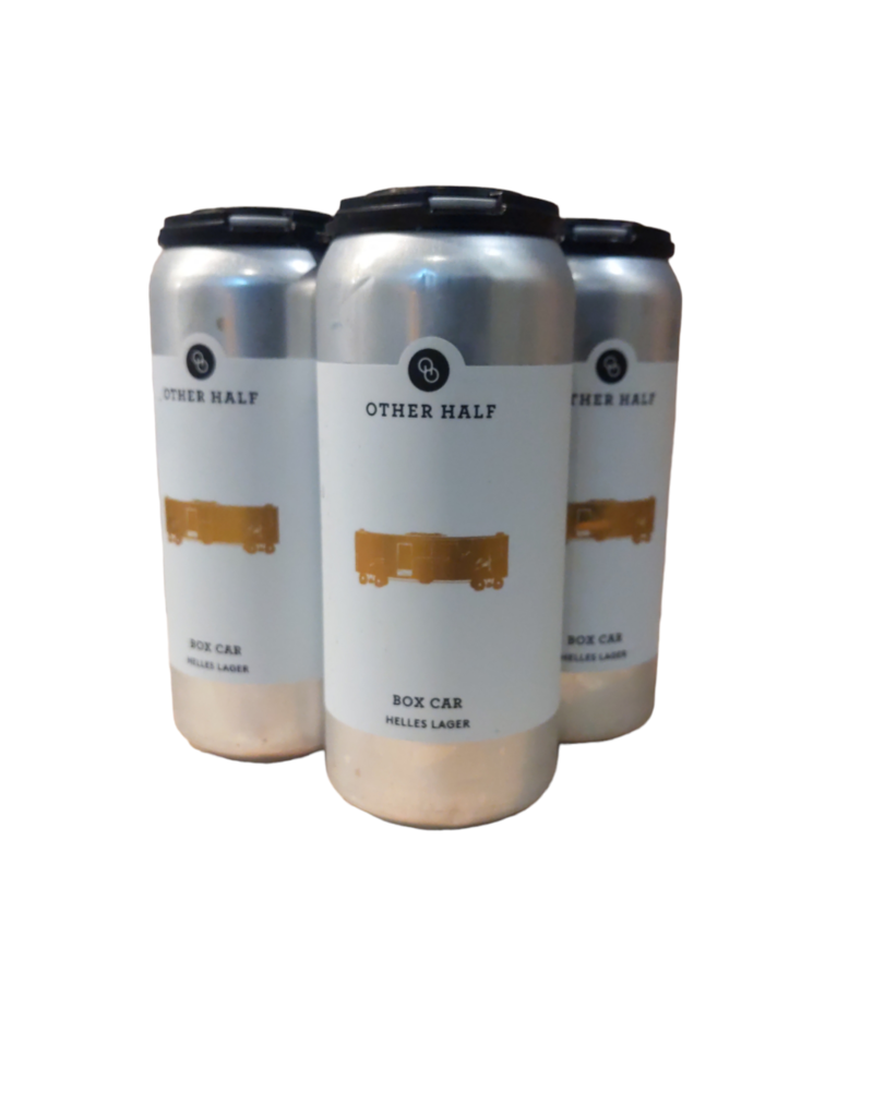 Other Half Brewing 'Box Car' Helles Lager 4pk 16 oz cans