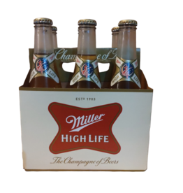 Miller High Life 6pk 12 oz bottles