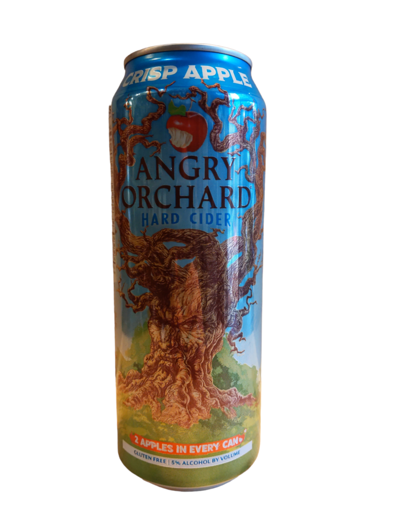 Angry Orchard Crisp cider 24 oz can