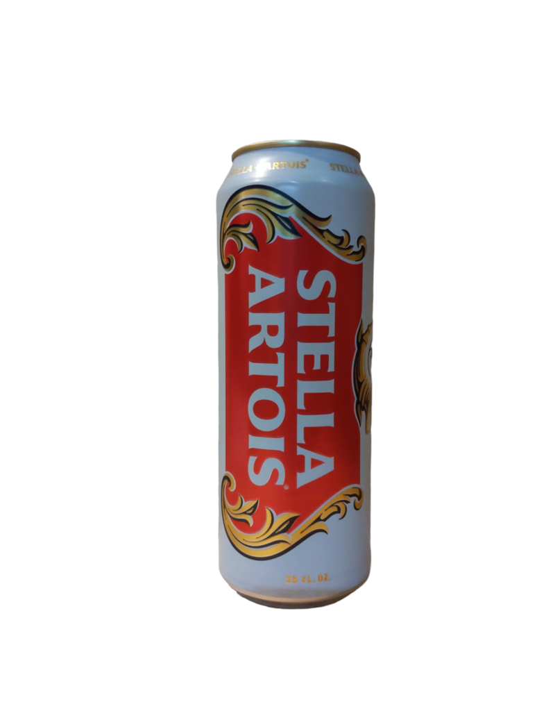 Stella Artois single 25 oz can
