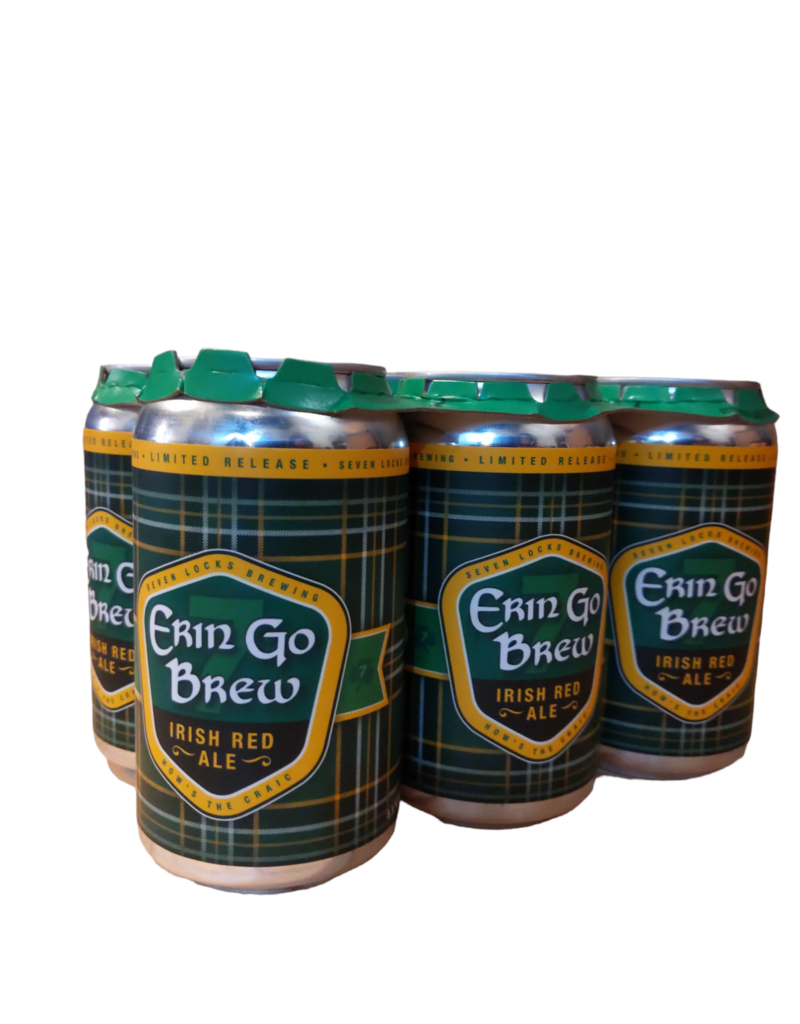 7 Locks 'Erin Go Brew' Irish red ale 6pk 12 oz cans