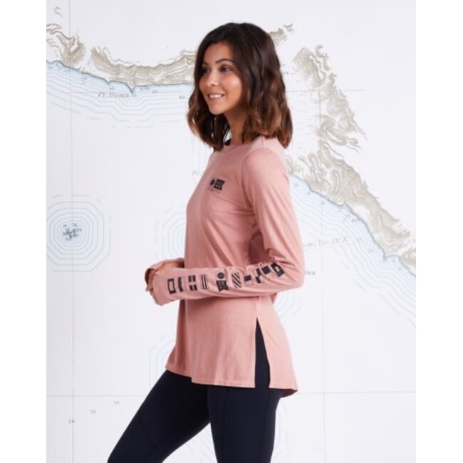 SALTY CREW THRILL SEEKERS CREW SUNSHIRT - SMKRSE - S