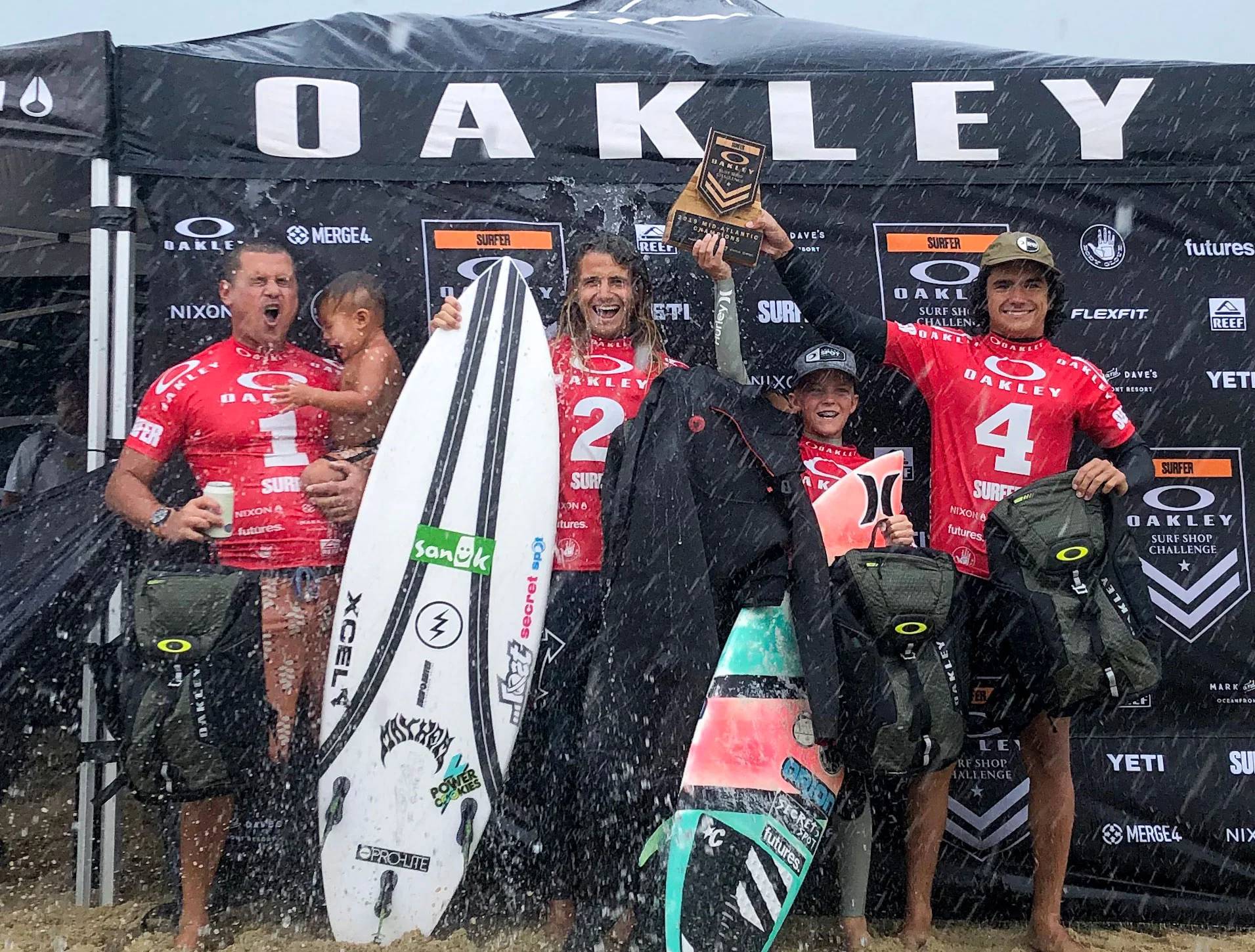 2019 Oakley Surf Shop Challenge Team