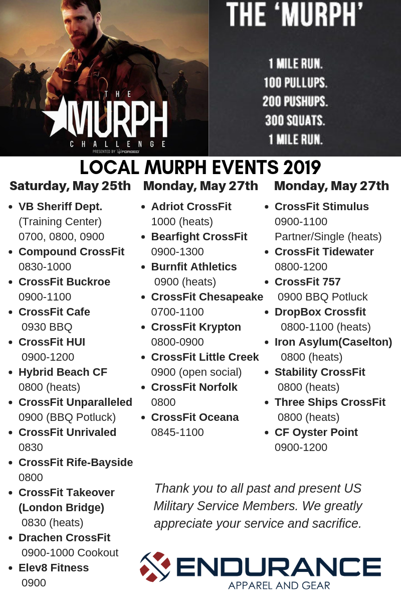 Memorial Day Murph 2019