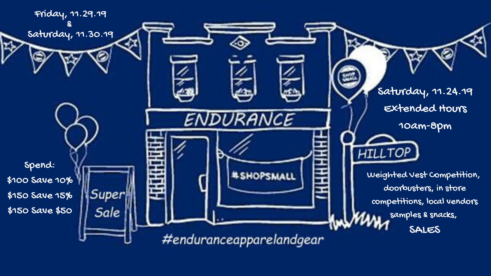 Black Friday and Small Business Saturday Charity Sale