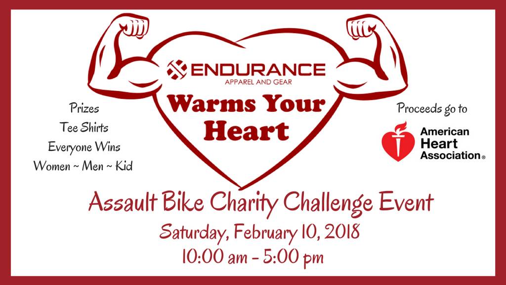 Endurance Warms Your Heart Charity Challenge