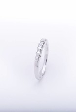 Diamond 5 Stone Ring White Gold 14k