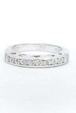 Diamond Heart, Moon, & Star Ring 14k White Gold