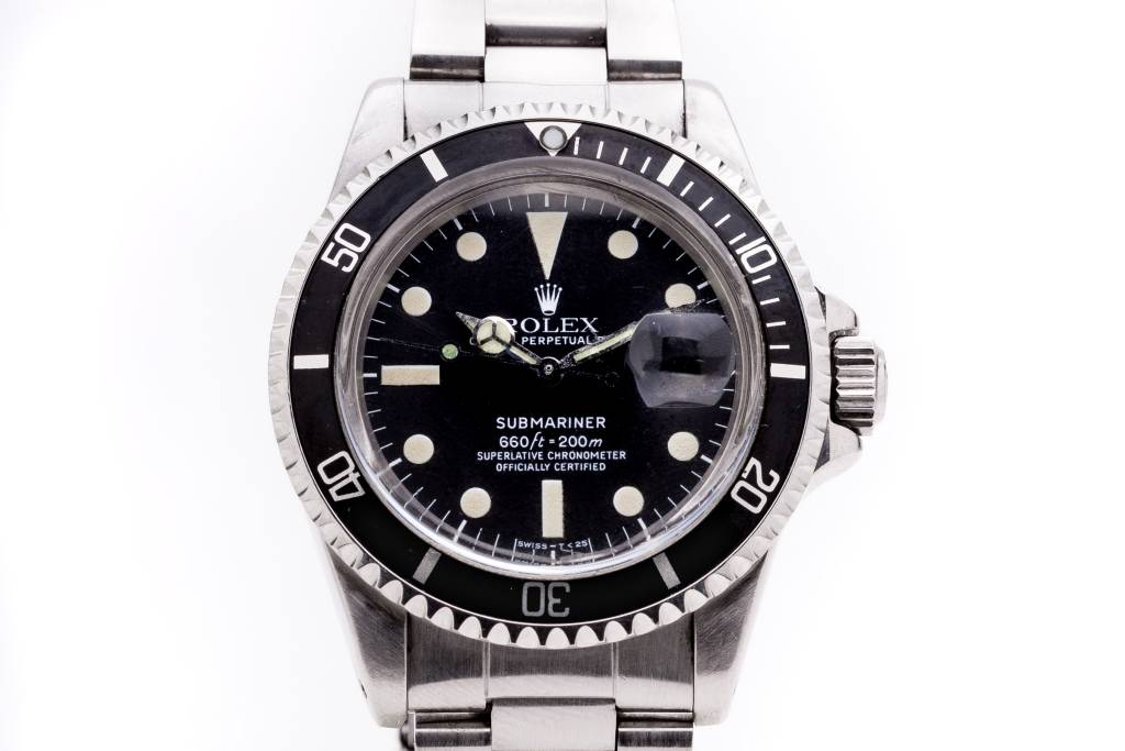 Rolex Rolex Stainless Steel Black Dial