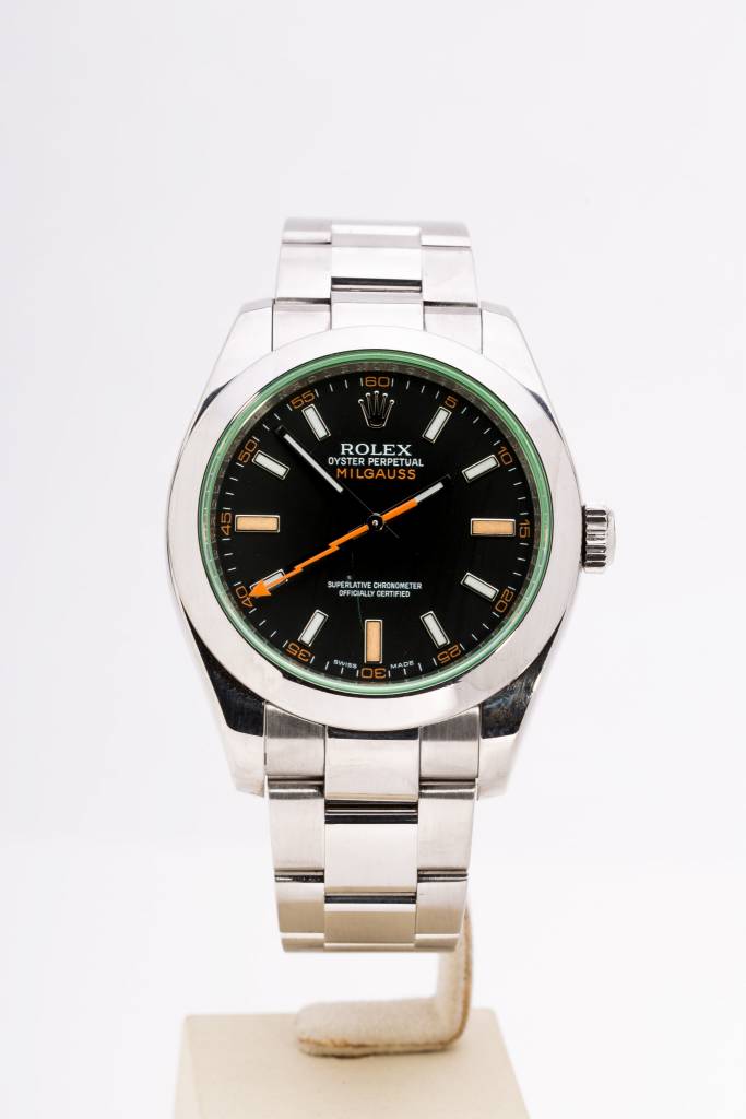 Rolex Rolex Stainless Steel Mens Milgauss Watch