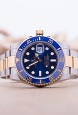 Rolex Mens Rolex Two Tone Blue Face