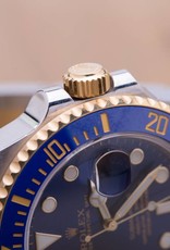 Rolex Mens Rolex Two Tone Blue Face