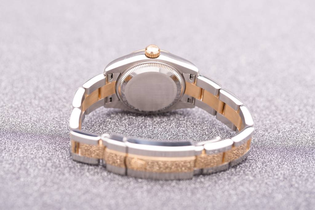 Rolex Ladies Rolex Two Tone Diamond Dial Datejust