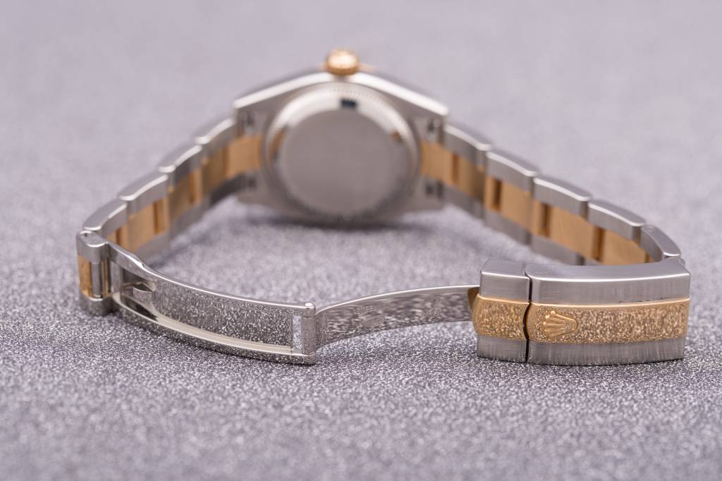 Rolex Ladies Rolex Two Tone Diamond Dial Datejust
