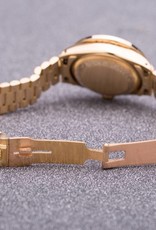 Rolex Ladies Rolex Gold Diamond Bezel Datejust