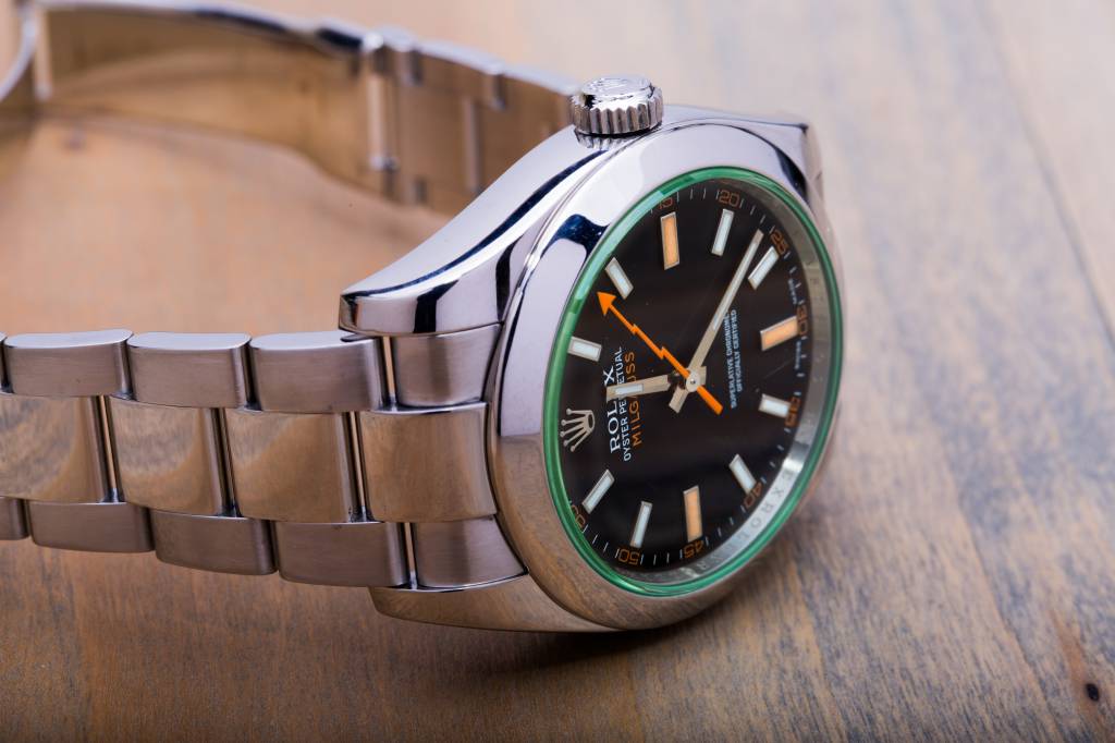 Rolex Rolex Stainless Steel Mens Milgauss Watch