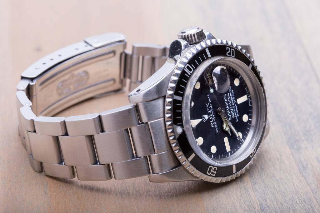 Rolex Rolex Stainless Steel Black Dial