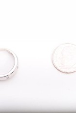 Fashion Ring White Gold With Accent Diamonds 14k