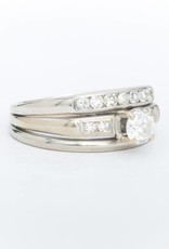 Diamond Bridal Set 14k White Gold