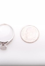 Diamond Flower Cluster Ring 14k