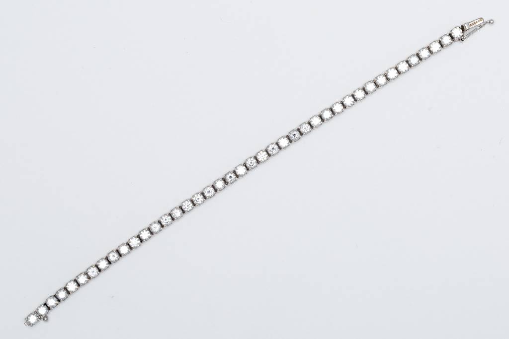 Ladies Diamond Tennis Bracelet 18k