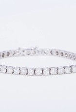 Ladies Diamond Tennis Bracelet 18k