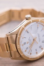 Rolex Rolex Oyster Perpetual Date Gold Watch