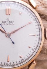 Rolex Rolex Gold Perpetual White Dial