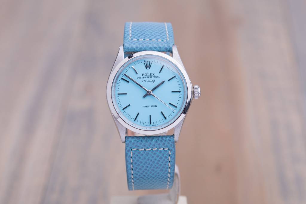 Rolex Rolex Blue Leather Oyster Perpetual Air King