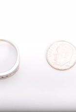 5 Diamond Band White Gold 14k