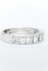 Diamond Eternity Band White Gold 14k